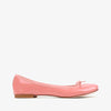 Ballerines Cendrillon cuir verni Eau de rose