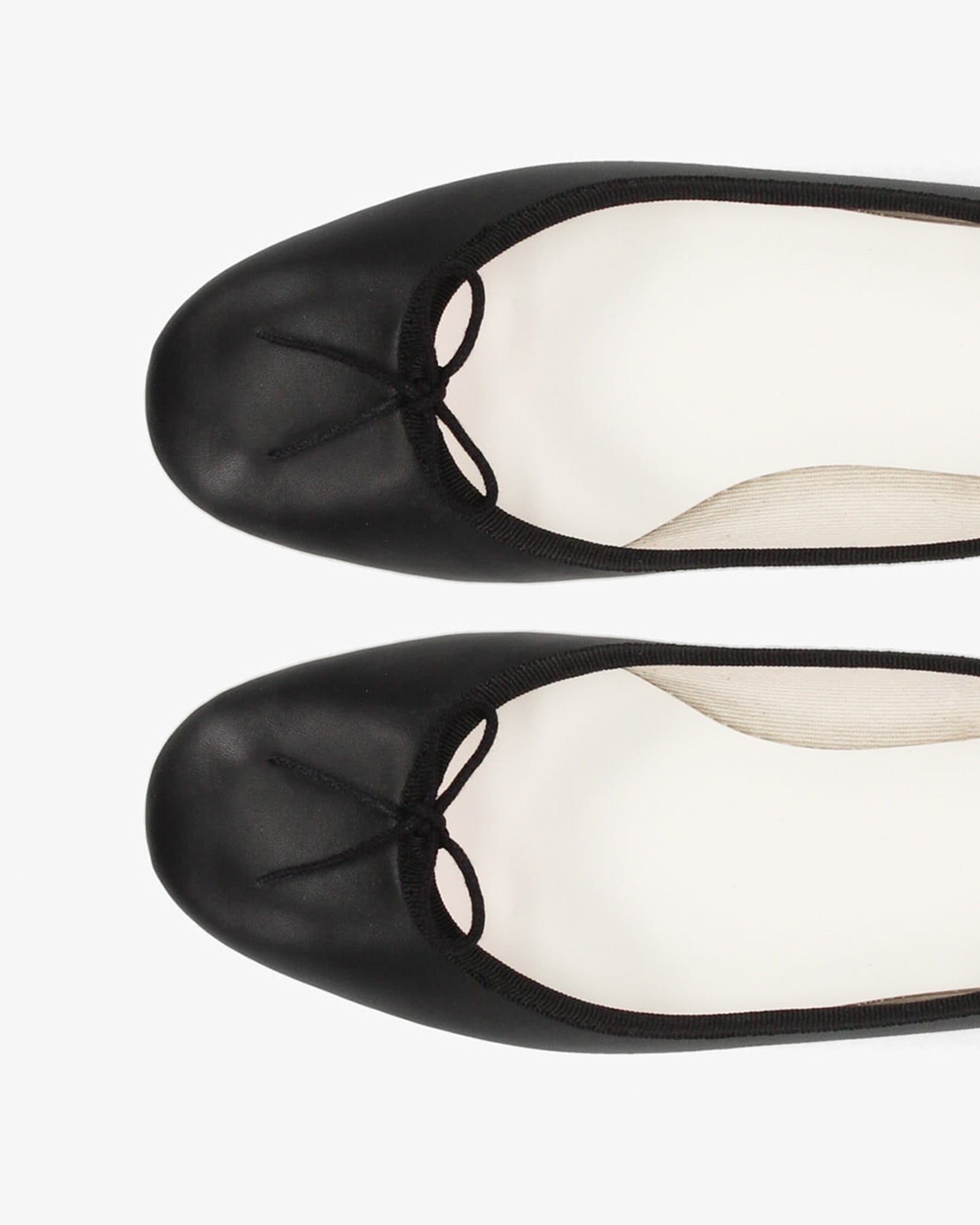 Ballerines Camille cuir Noir